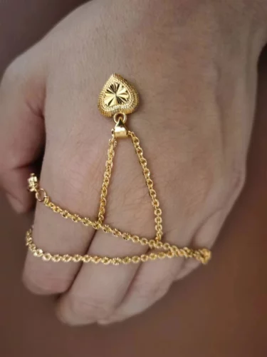 Colar Banhado a Ouro 18k – Golden Heart photo review