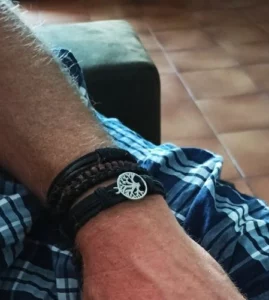 Kit 4 Pulseiras de Couro Ajustáveis – Modern Leather photo review