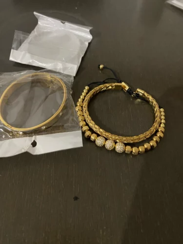 Conjunto Pulseiras Masculinas de Luxo – Luxe Armory photo review