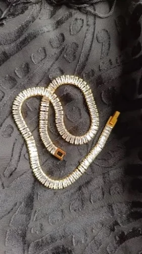 Choker Riviera Baguete Folheado em Ouro – Enlighten photo review