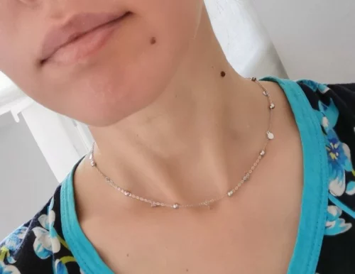 Choker Feminina Banhada a Prata – Petit Charm photo review