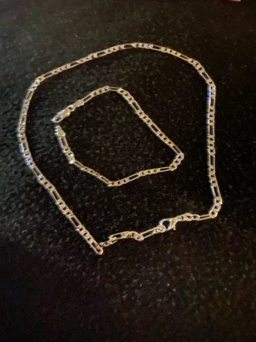 Conjunto Masculino Banhado a Prata – El Patron photo review