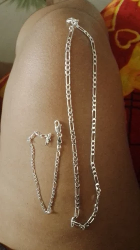 Conjunto Masculino Banhado a Prata – El Patron photo review