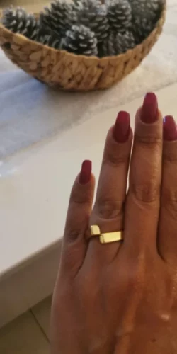 Anel Feminino Banhado a Prata – Rare Symbol photo review