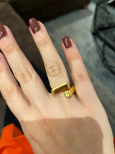 Anel Feminino Banhado a Prata – Rare Symbol photo review