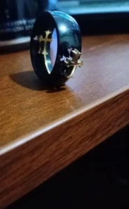 Anel em Aço Inoxidável – Santa Fé photo review