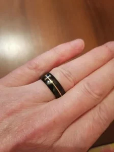 Anel em Aço Inoxidável – Santa Fé photo review