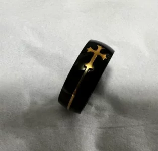 Anel em Aço Inoxidável – Santa Fé photo review