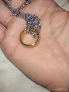 Anel de Tungstênio com Corrente – Anel de Sauron photo review