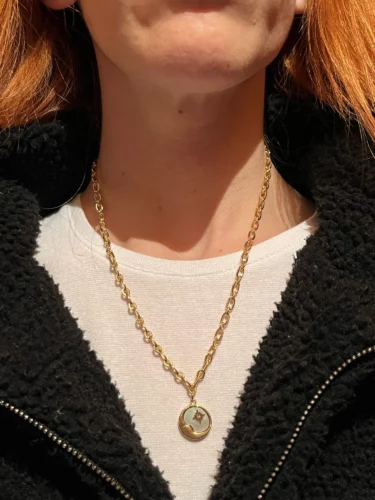 Colar Feminino Sol e Lua – Sunny Moon photo review