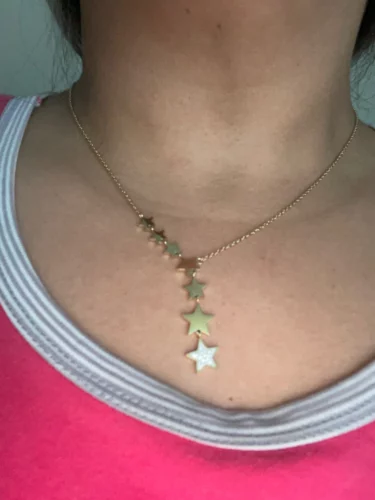 Colar Estrelas em Aço Inoxidável – Star Pendant photo review