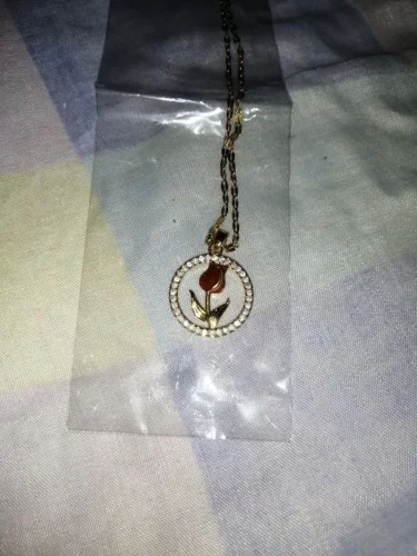 Colar Floral Cravejado em Zircônias – Tulipa Radiante photo review