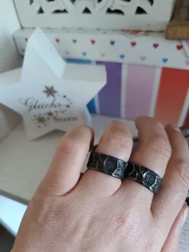 Anel Masculino Premium Runas Viking – Warrior photo review