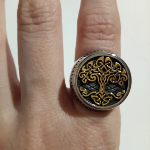 Anel Masculino Premium Viking – Yggdrasil photo review