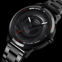 Relógio Minimalista – Black Business