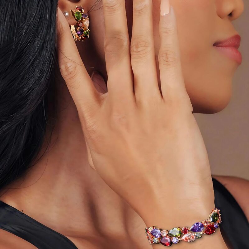 ConjuntoBraceleteeBrincosElegantColors-1