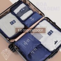 Kit Boa Viagem – Organizadores para Mala