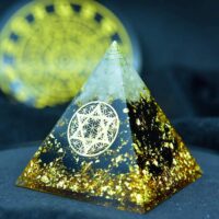 Pirâmide da Energia em Obsidiana Negra – Vis