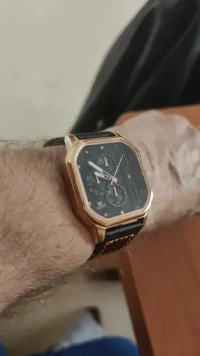 Relógio Masculino Premium com Pulseira de Couro – Dominus photo review